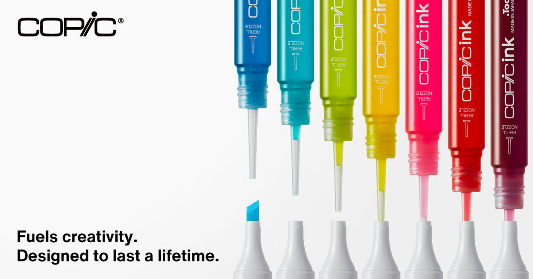 Ricaricare i pennarelli Copic con i Copic Ink