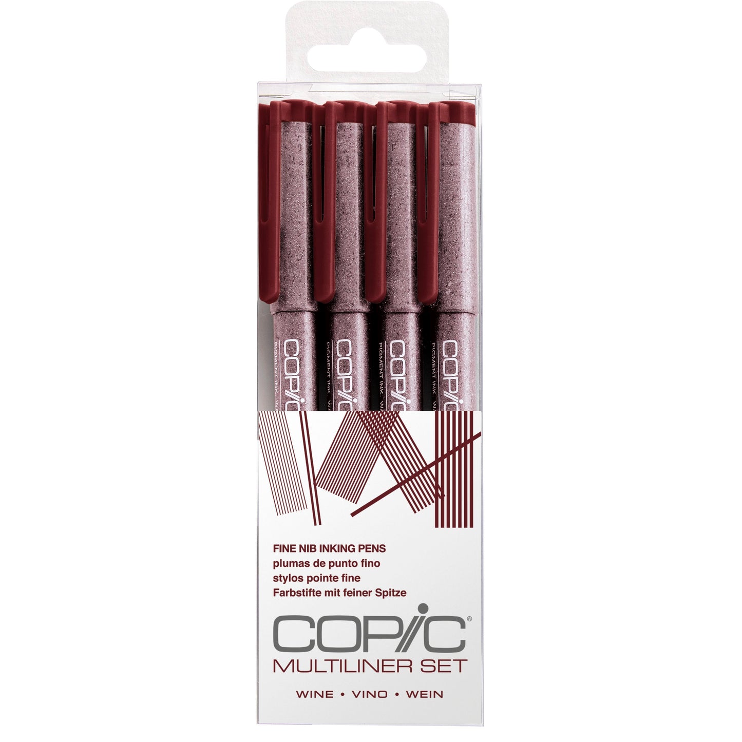 Copic Multiliner 4 Set Vino