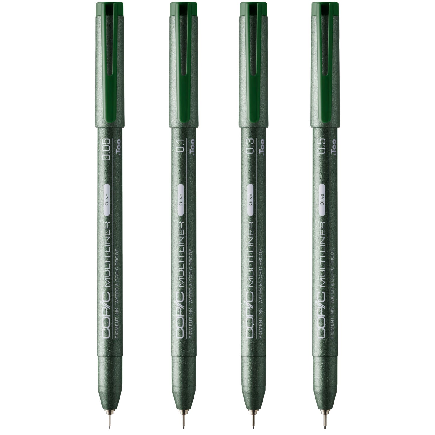 Copic Multiliner 4 Set Olive