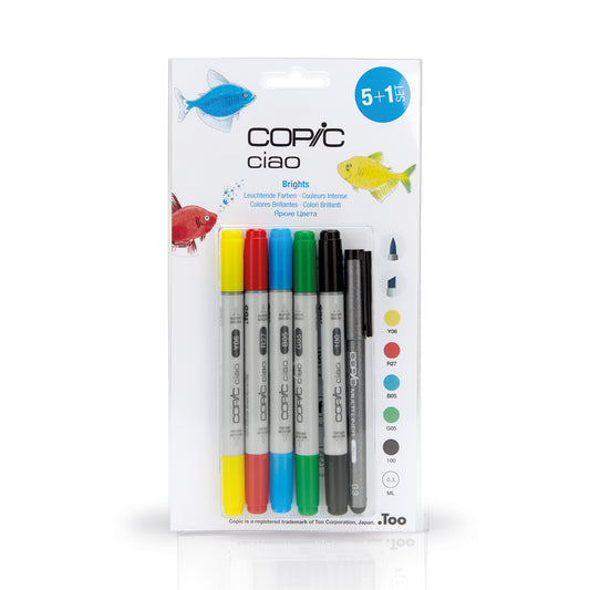 Copic Ciao Set 5+1 Brillanti