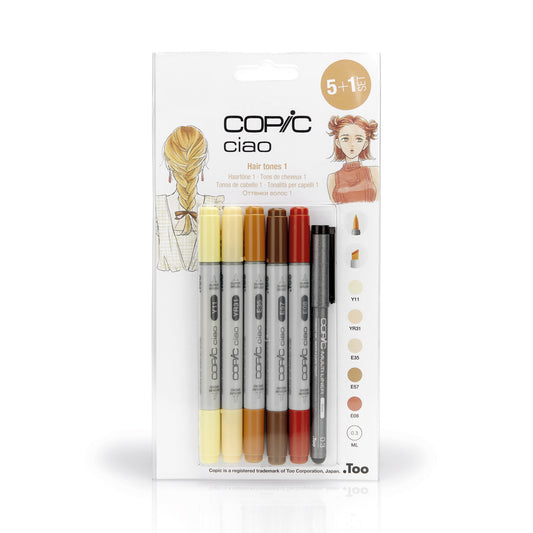 Copic Ciao Set 5+1 Hair 1