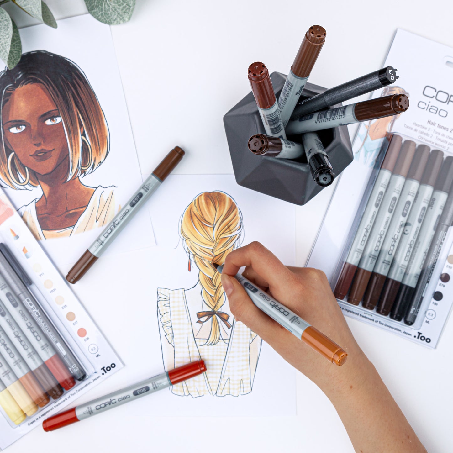Copic Ciao Set 5+1 Hair 2