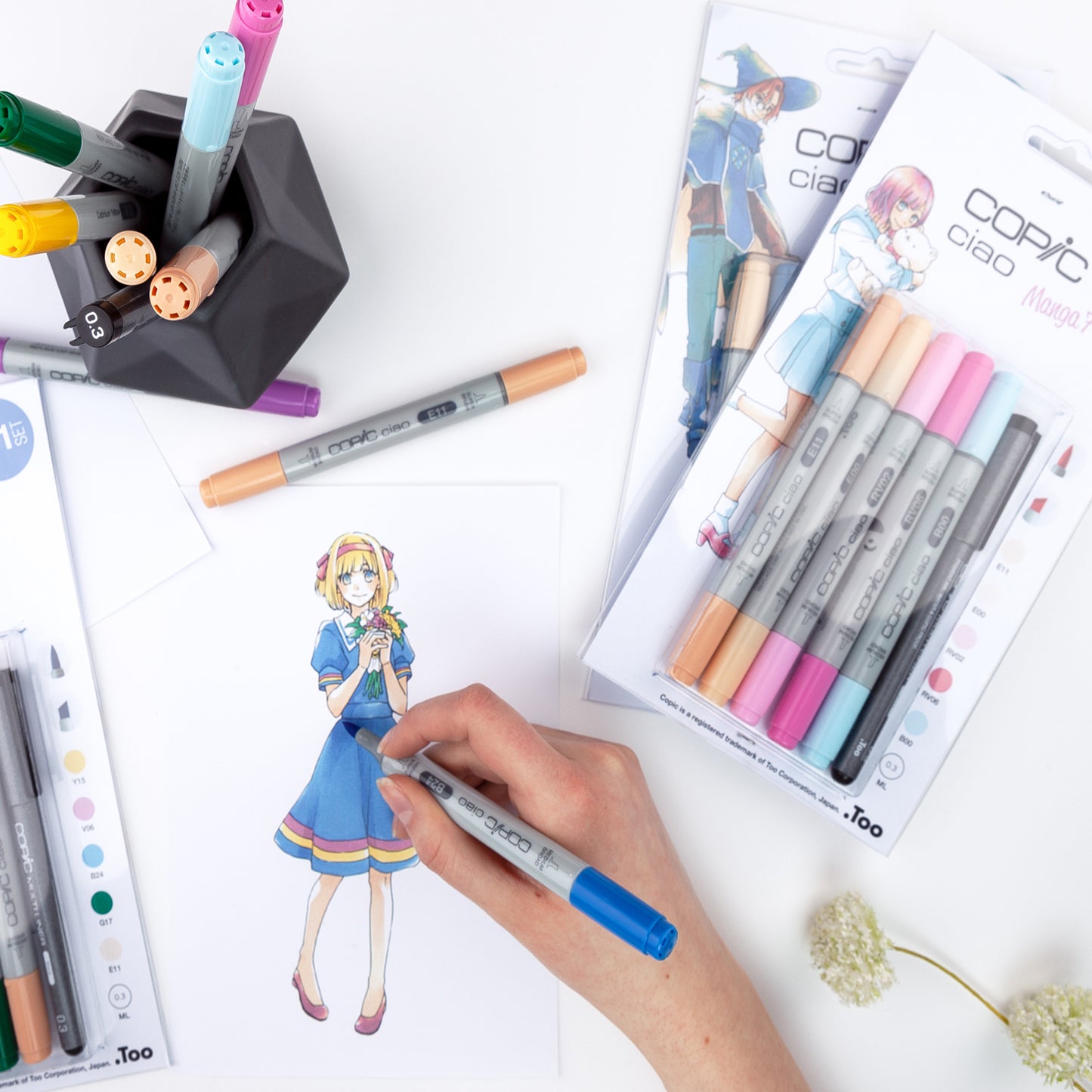Copic Ciao Set 5+1 Manga 2