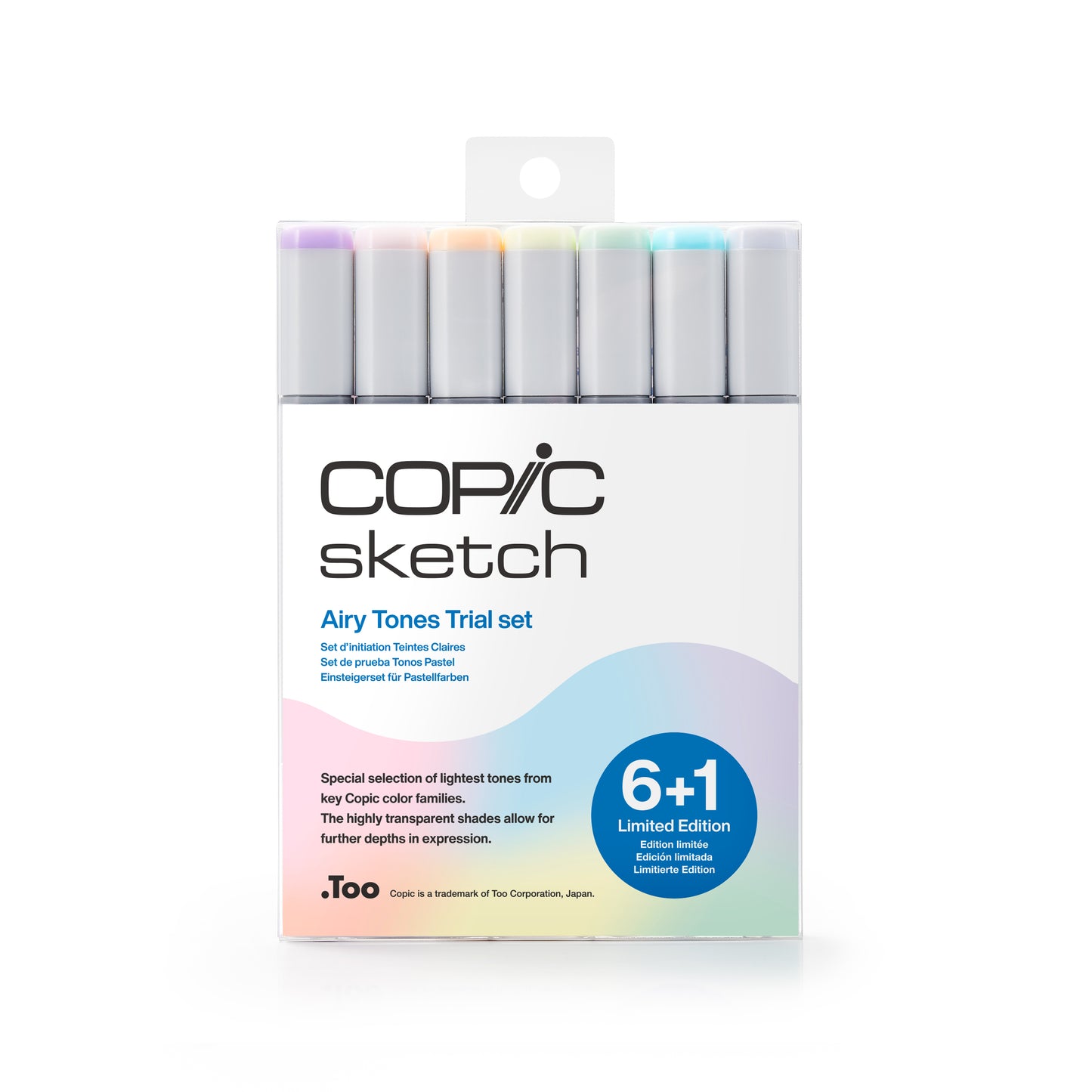 Copic Sketch 6 +1 Set Airy Tones