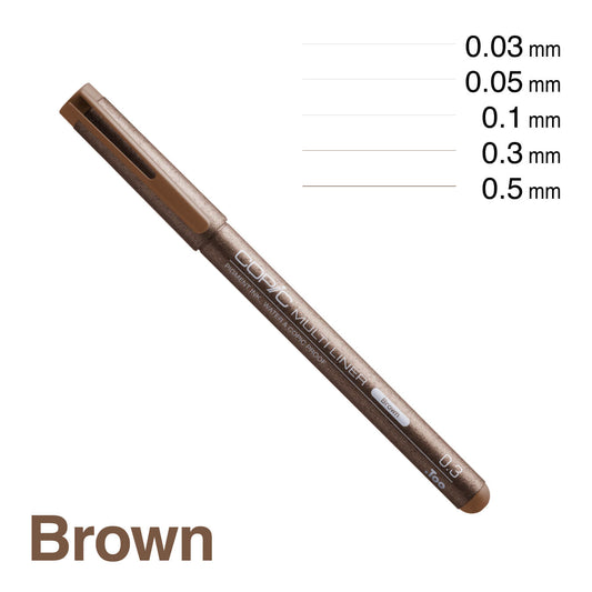 Copic Multiliner Marrone