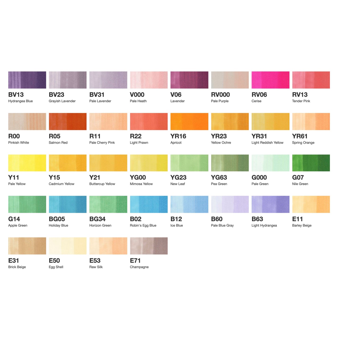 Copic Ciao 36 Set C