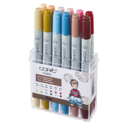 Copic Ciao 12 Set Colori Vintage