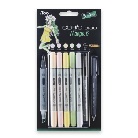 Copic Ciao Set 5+1 Manga 6