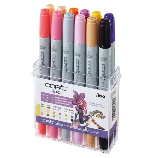 Copic Ciao 12 Set Streghe