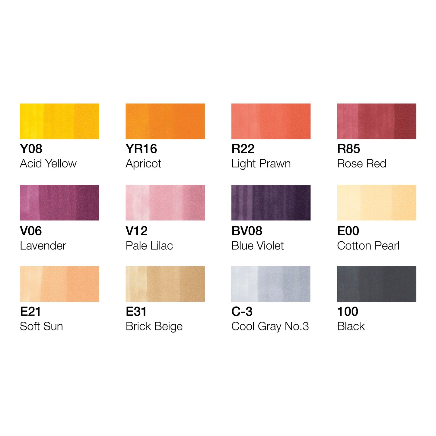 Copic Ciao 12 Set Streghe