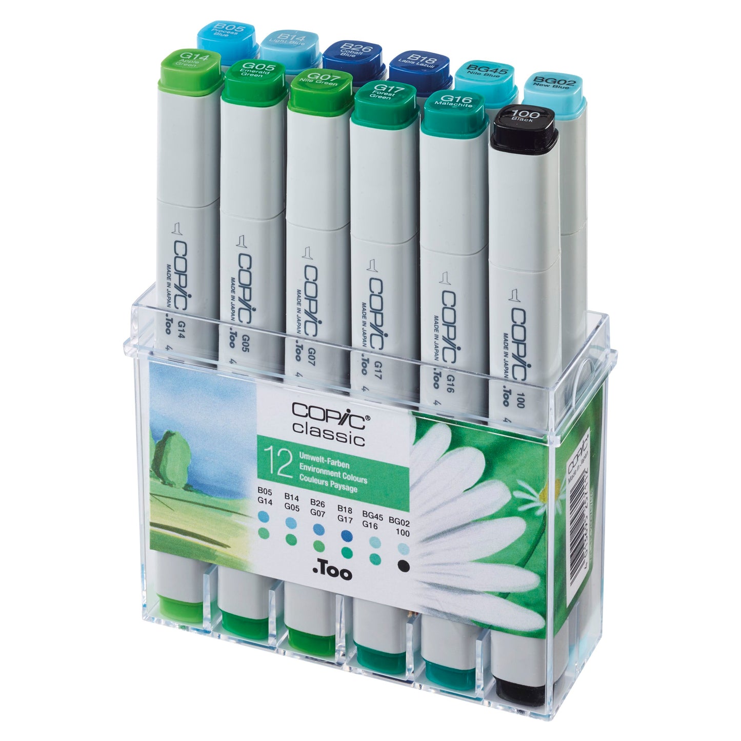 Copic Classic 12 Set Paesaggi