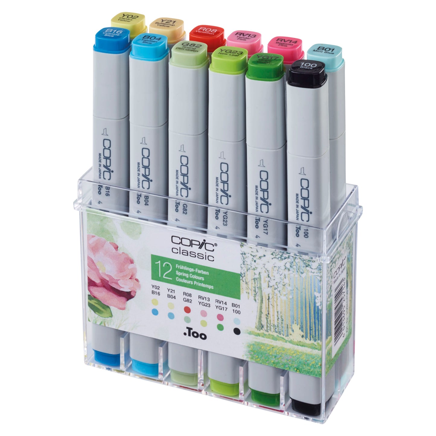 Copic Classic 12 Set Primavera