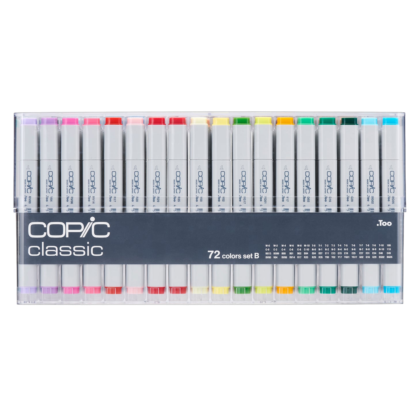 Copic Classic 72 Set B