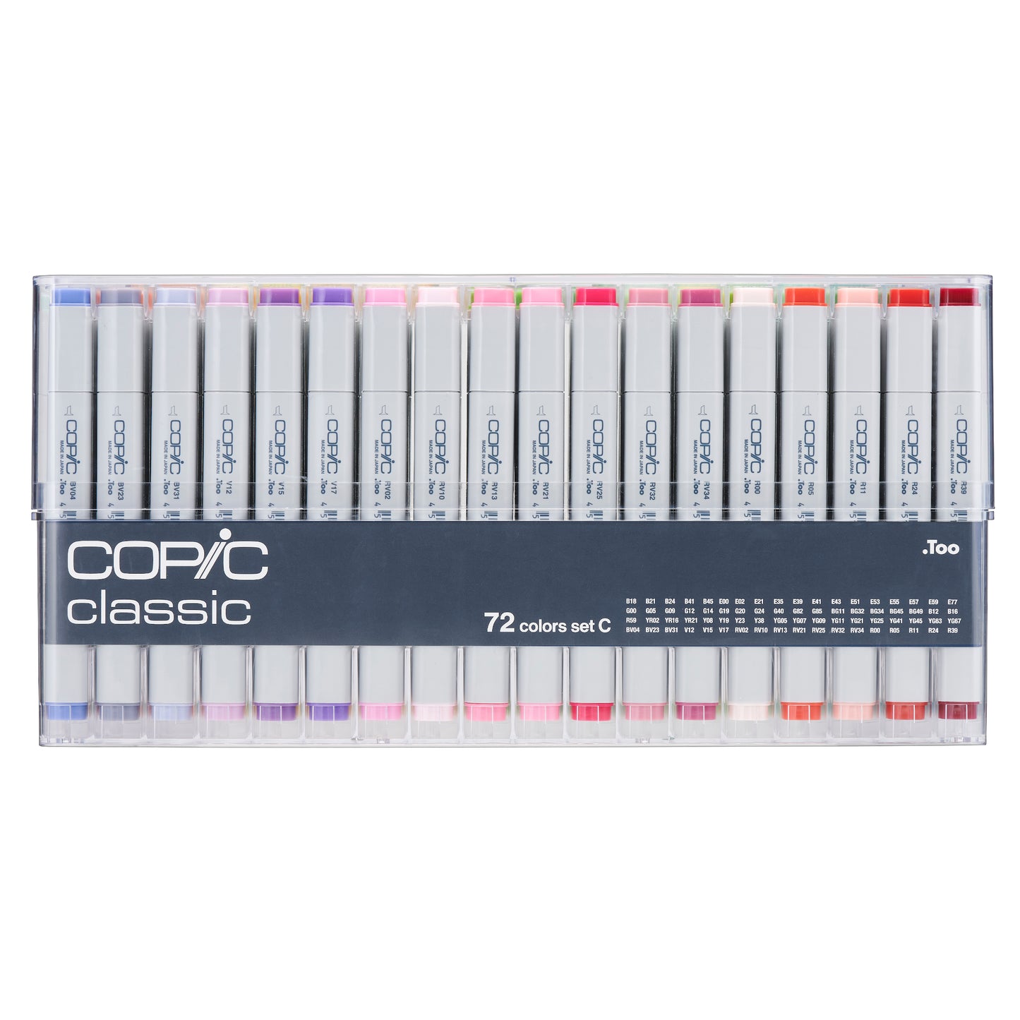 Copic Classic 72 Set C