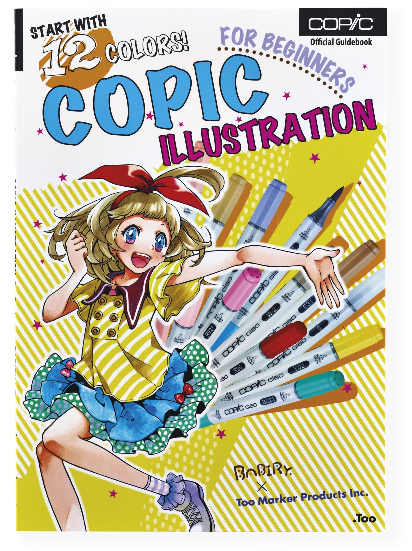 Copic Ciao 12 Set Illustration Book