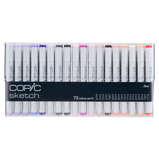 Copic Sketch 72 Set D