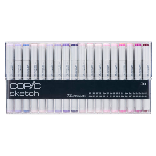 Copic Sketch 72 Set E