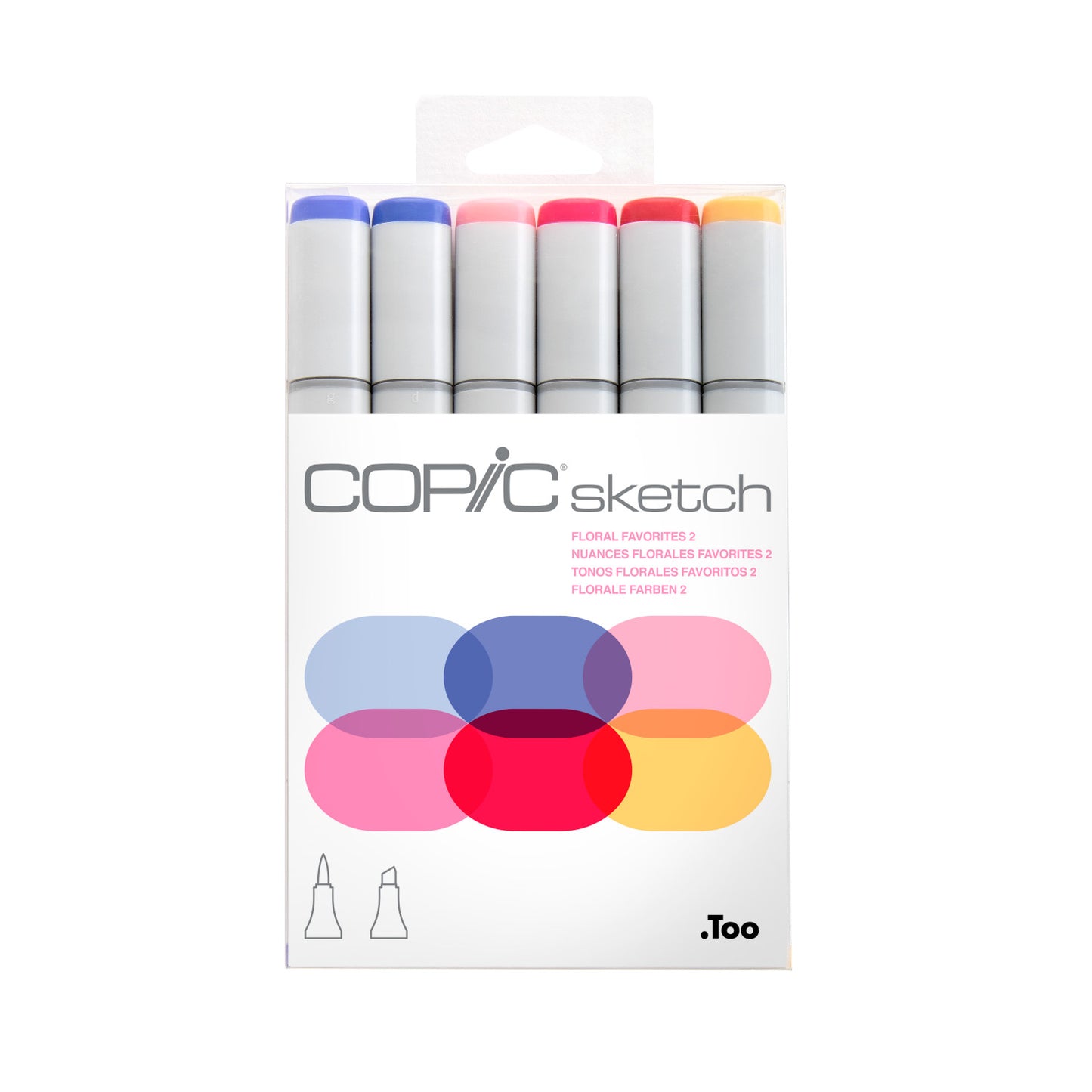 Copic Sketch 6 Set Floral Favorites 2