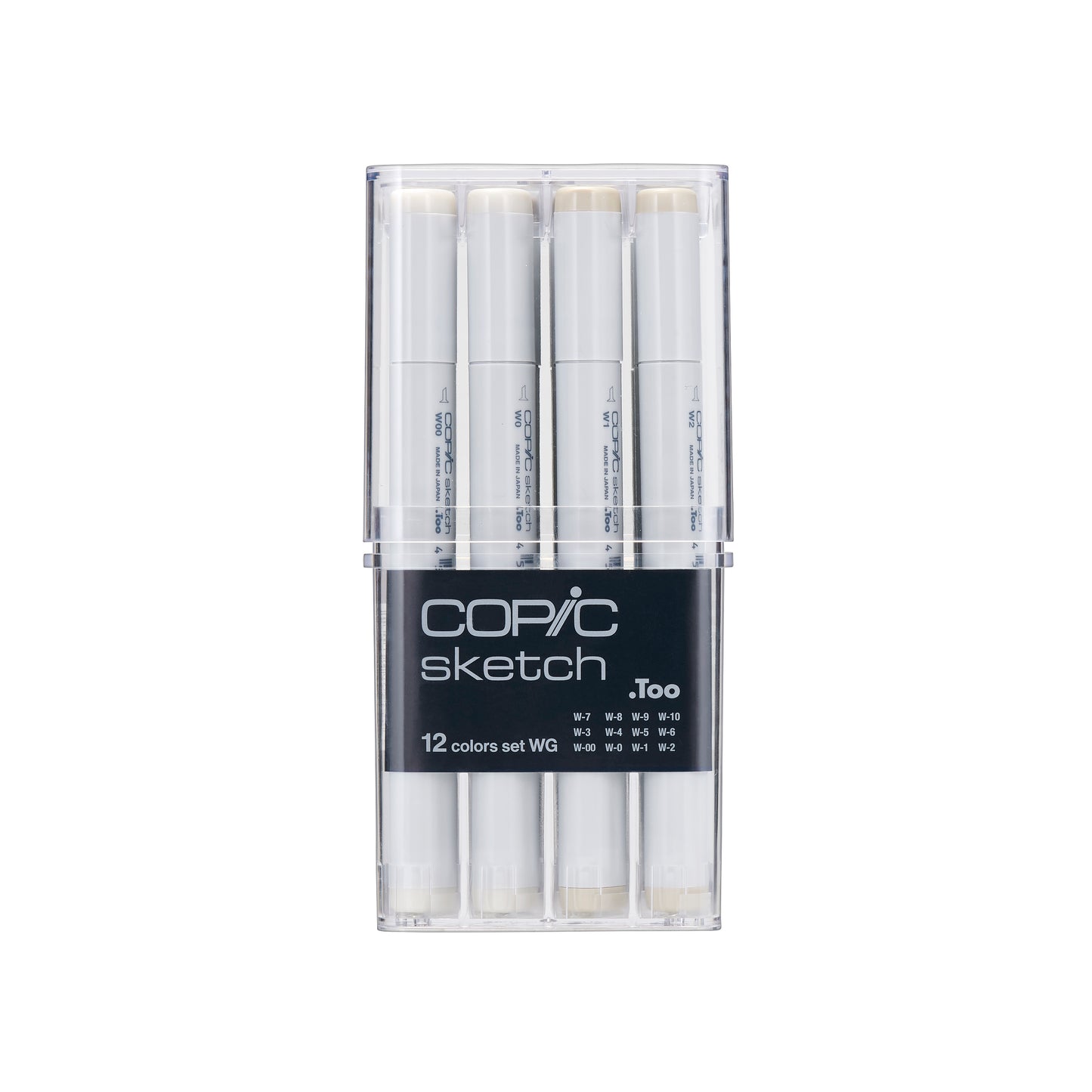 Copic Sketch 12 Set Grigi Caldi