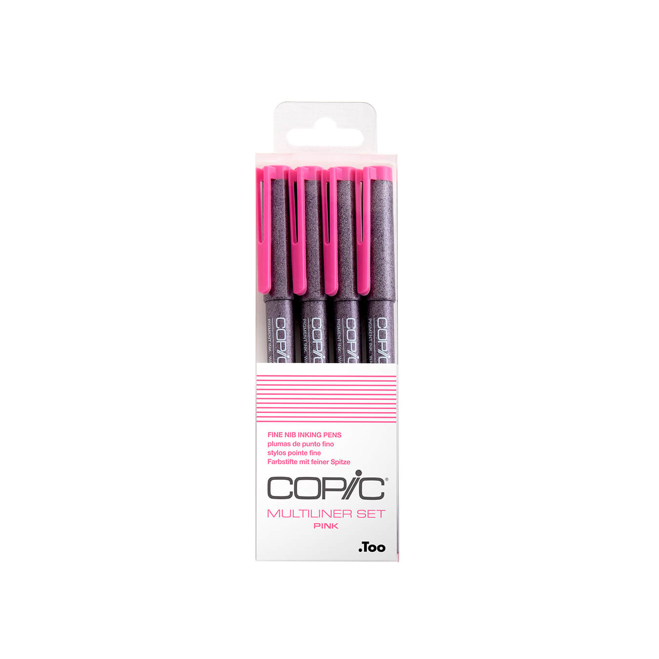 Copic Multiliner 4 Set Rosa