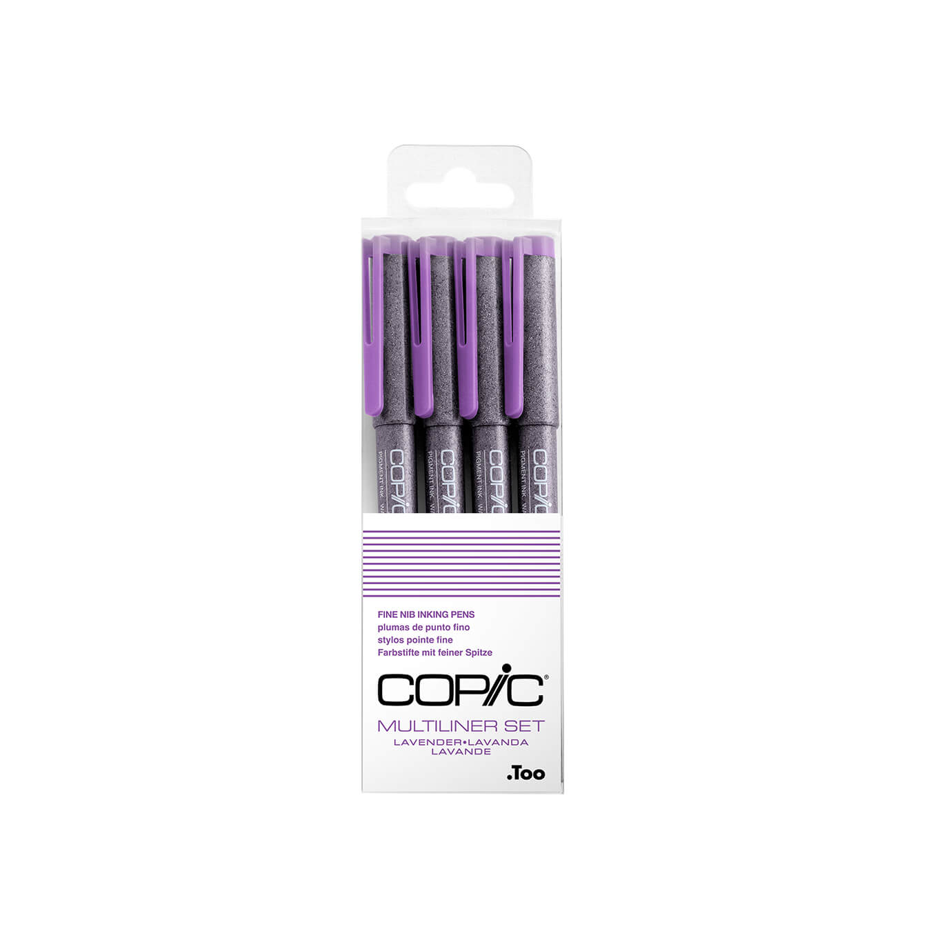 Copic Multiliner 4 Set Lavanda