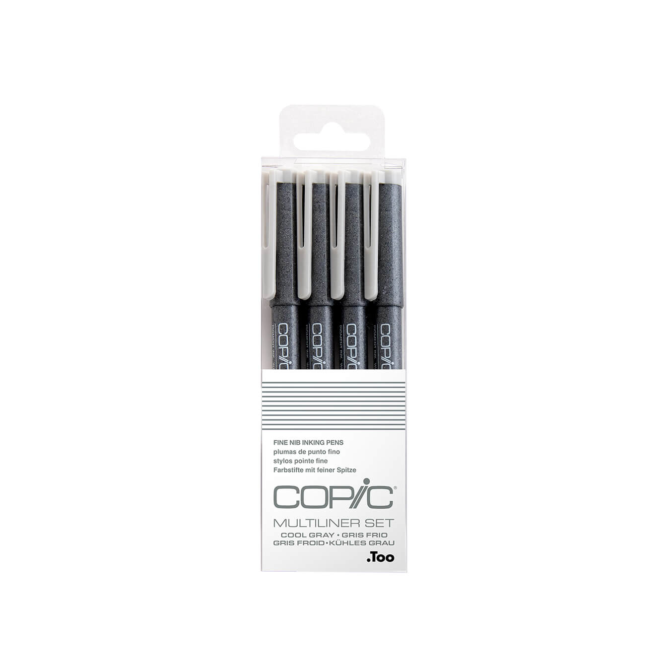 Copic Multiliner 4 Set Grigio Chiaro